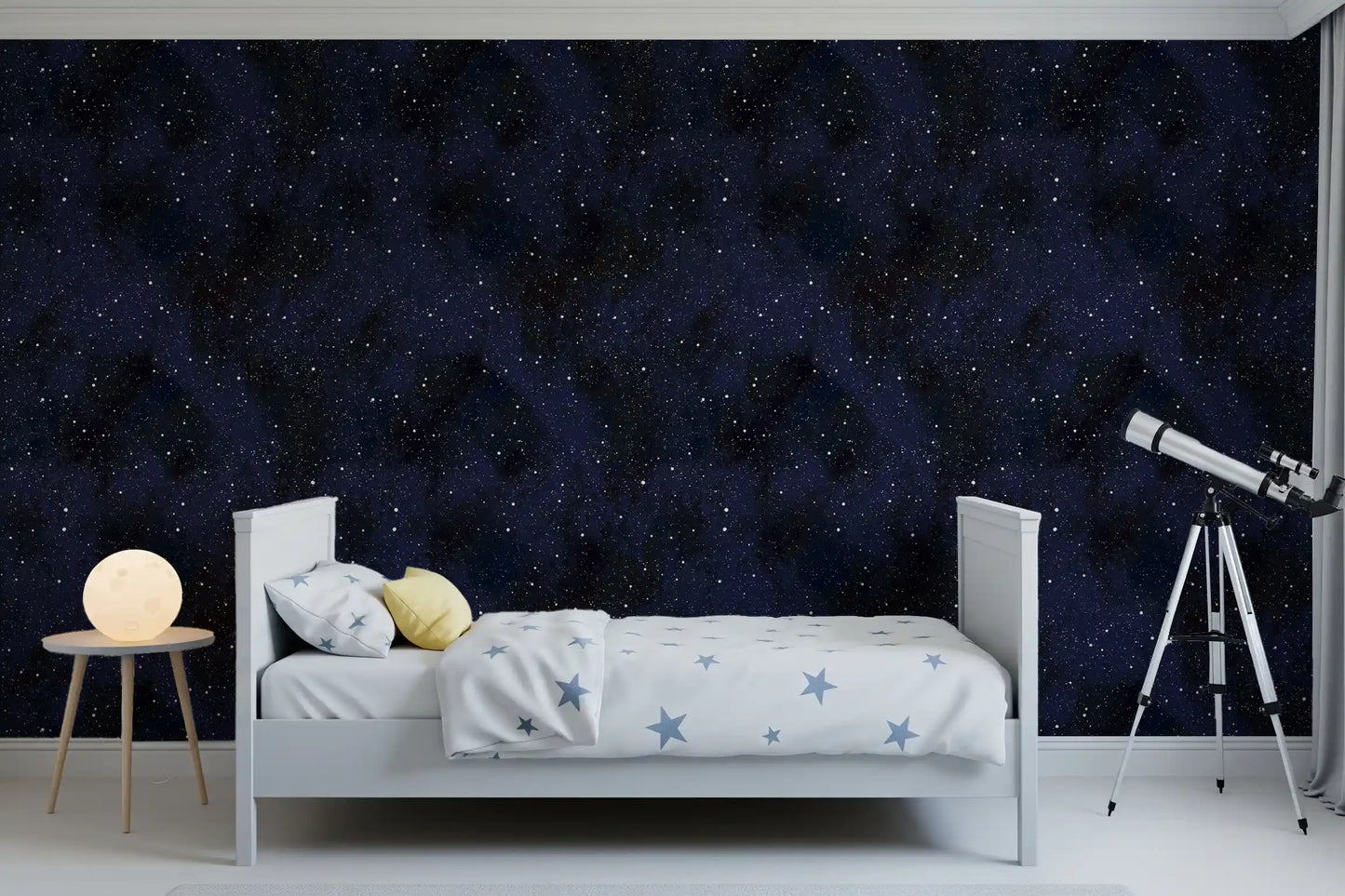 Carta da parati Midnight Stardust Ink Wash