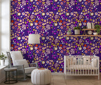 Boho Whimsical Petals Wallpaper⁠