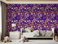 Boho Whimsical Petals Wallpaper⁠