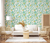 Mediterranean Citrus Grove Orchard Wallpaper⁠