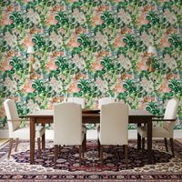 Spring Meadow Floral Pattern Wallpaper⁠