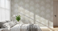 Minimalistisches Tapetenmuster mit Ventilator-Design