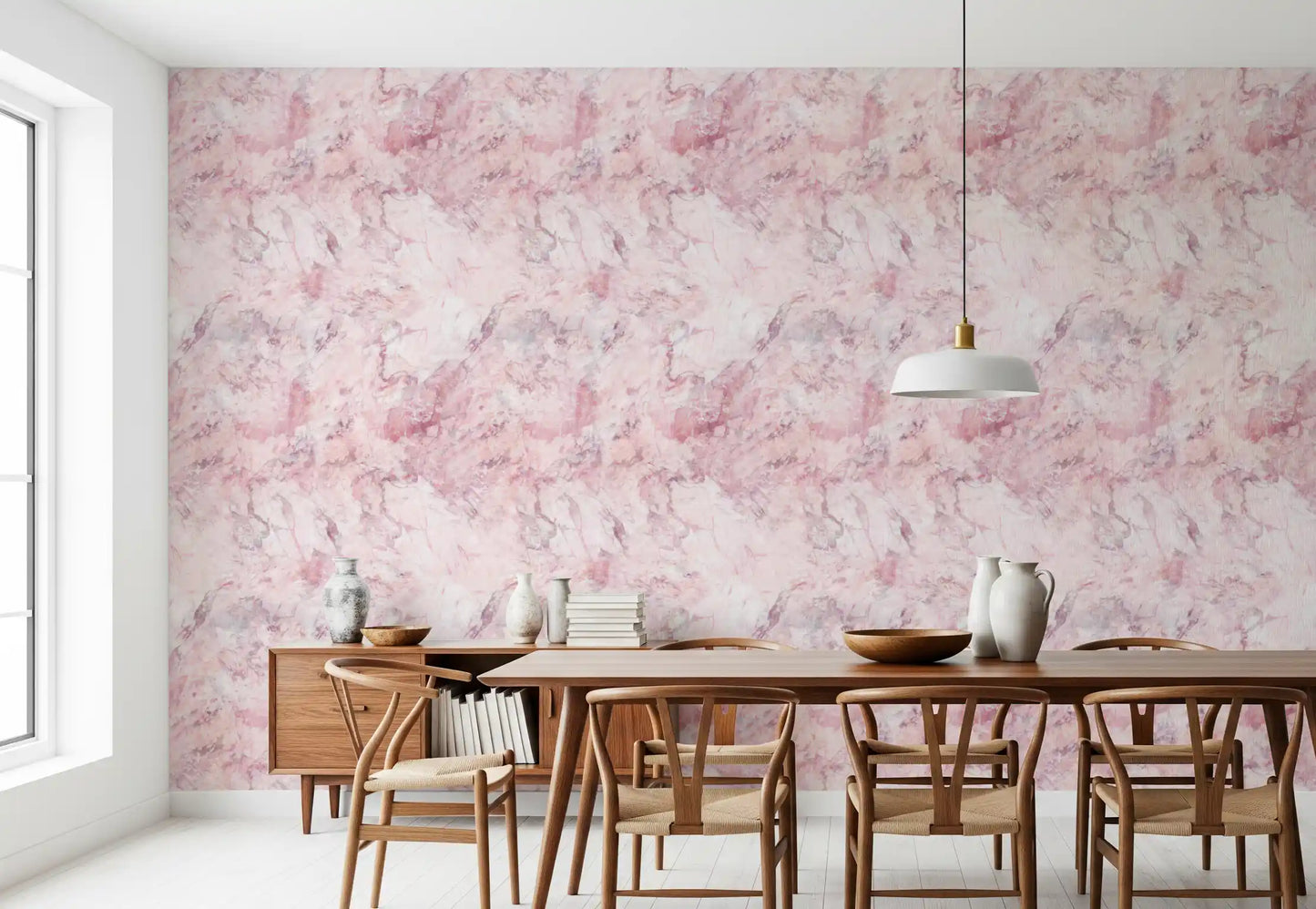 Tapete mit Blush-Marmorstein-Textur
