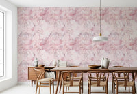 Tapete mit Blush-Marmorstein-Textur
