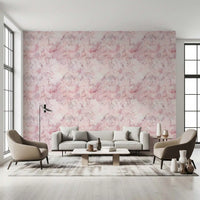 Tapete mit Blush-Marmorstein-Textur