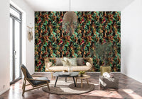 Papier peint expression abstraite peinte⁠