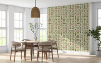 Heritage Field Flora Tapete Pistazie