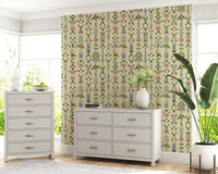 Heritage Field Flora Tapete Pistazie