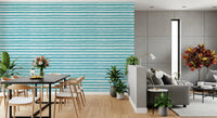 Papier peint texture trait organique bleu sarcelle⁠