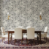 Monochrome Spotted Artistry Wallpaper⁠