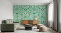 Whimsical Woodland Greenery Wallpaper⁠