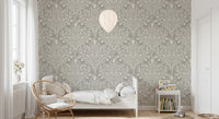 Heritage Damask Botanical Wallpaper⁠