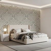 Heritage Damask Botanical Wallpaper⁠