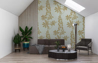 Vintage Botanical Lupine Sketch Wallpaper⁠