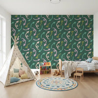 Modern Pastel Arrow Trail Wallpaper⁠
