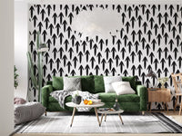 Graphic Arrow Pattern Wallpaper⁠