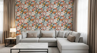 Botanical Garden Harvest Pattern Wallpaper⁠