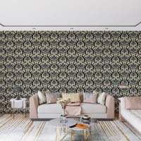 Botanische Heritage-Trellis-Tapete
