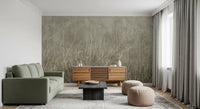 Meerfächer – Wandbild in Biskuit-Beige