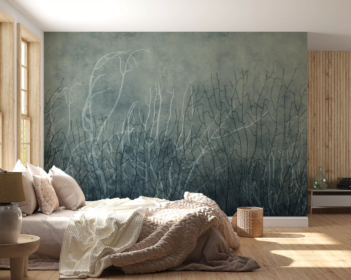 Sea Fans - Deep Lake Wall Mural