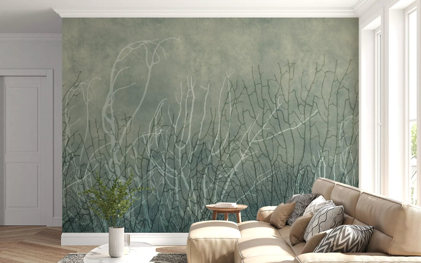 Seefächer – Wandbild „Glacial Waters“