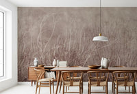 Sea Fans - Mauve Plum Wall Mural