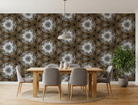 Manhattan-Kaleidoskop-Geometrie-Tapete