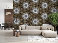 Manhattan-Kaleidoskop-Geometrie-Tapete