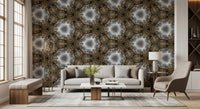 Manhattan-Kaleidoskop-Geometrie-Tapete