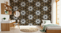 Manhattan-Kaleidoskop-Geometrie-Tapete