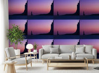 Twilight Coastal Beacon Wallpaper⁠