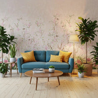Wandbild „Blühende Gartenwiese“
