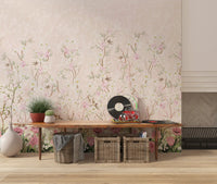 Wandbild „Blühende Gartenwiese“
