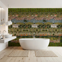 Wandbild mit dem Motiv „Mughal Heritage Garden“