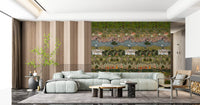 Wandbild mit dem Motiv „Mughal Heritage Garden“