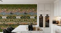 Wandbild mit dem Motiv „Mughal Heritage Garden“