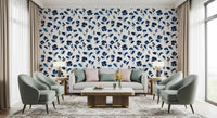 Indigo Ink Botanical Meadow Wallpaper⁠