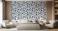 Indigo Ink Botanical Meadow Wallpaper⁠