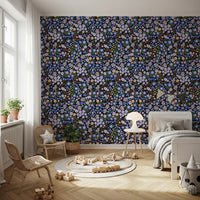 Carta da parati Fiori del giardino boho