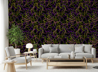 Tangled Glow – modern kunstbehang