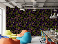 Tangled Glow – modern kunstbehang