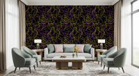 Tangled Glow – modern kunstbehang