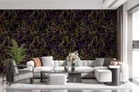 Tangled Glow – modern kunstbehang