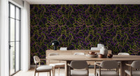 Tangled Glow – modern kunstbehang