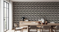 Minimalistisch lineair harmonie-behang