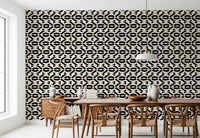 Minimalistisch lineair harmonie-behang