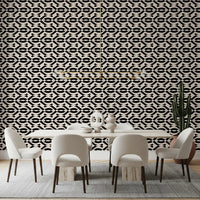 Minimalistisch lineair harmonie-behang