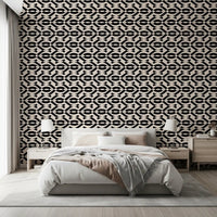 Minimalistisch lineair harmonie-behang