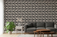 Minimalistisch lineair harmonie-behang