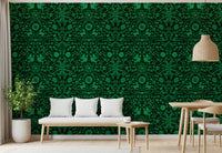 Papel pintado botánico Cuento popular del bosque